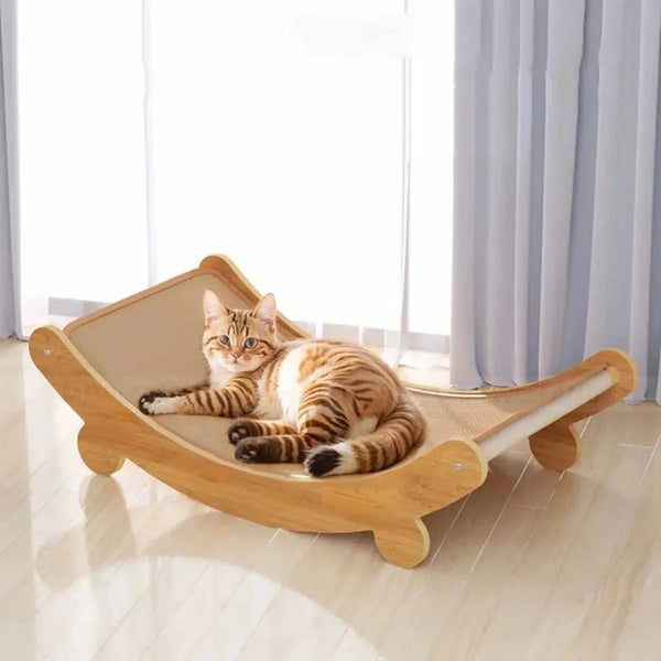 Cama e Arranhador Multifuncional para Gatos