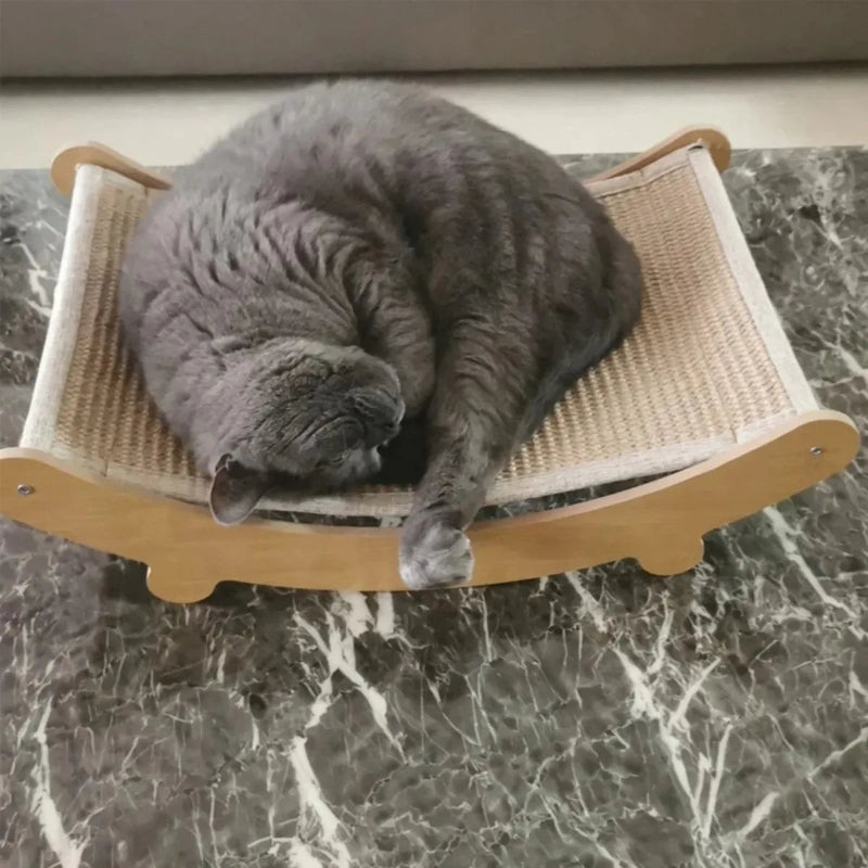 Cama e Arranhador Multifuncional para Gatos